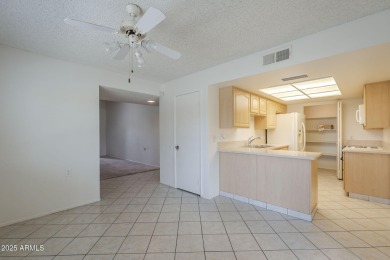 Located in beautiful guard gated 55+ community, this 1974, 1,164 on Leisure World Country Club in Arizona - for sale on GolfHomes.com, golf home, golf lot