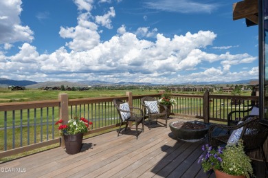 Stunning custom home was completed in 2022 sits on the first on Grand Elk Ranch and Club in Colorado - for sale on GolfHomes.com, golf home, golf lot