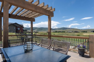 Stunning custom home was completed in 2022 sits on the first on Grand Elk Ranch and Club in Colorado - for sale on GolfHomes.com, golf home, golf lot