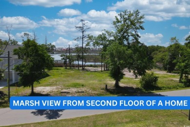 Beautiful Cleared Residential Lot - 2nd Row to the MARSH in on Wachesaw Plantation Club in South Carolina - for sale on GolfHomes.com, golf home, golf lot