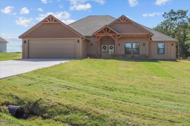 tep into this warm and charming BRAND NEW Construction Home on on Wolf Ridge Golf Course in Oklahoma - for sale on GolfHomes.com, golf home, golf lot