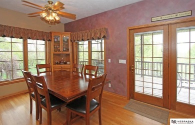 Beautiful all-brick ranch by Kinning Sydow featuring 4 bedrooms on Woodland Hills Golf Course in Nebraska - for sale on GolfHomes.com, golf home, golf lot