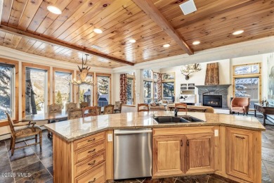 The delightful mountain residence in Beaver Creek, Colorado, is on Beaver Creek Golf Club in Colorado - for sale on GolfHomes.com, golf home, golf lot