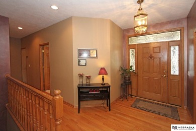 Beautiful all-brick ranch by Kinning Sydow featuring 4 bedrooms on Woodland Hills Golf Course in Nebraska - for sale on GolfHomes.com, golf home, golf lot