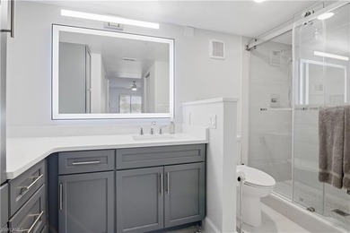 Beautifully re-remodeled ground-floor 2-bedroom, 2-bath condo on Kelly Greens Golf and Country Club in Florida - for sale on GolfHomes.com, golf home, golf lot