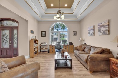 Welcome to 837 Bluffview Dr., a sprawling Mediterranean-inspired on Myrtlewood Golf Course and Club  in South Carolina - for sale on GolfHomes.com, golf home, golf lot