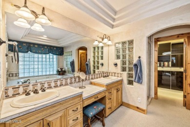 The delightful mountain residence in Beaver Creek, Colorado, is on Beaver Creek Golf Club in Colorado - for sale on GolfHomes.com, golf home, golf lot
