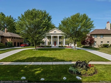 Live in bliss in this grand 5 bedroom 3.2 bathroom home nestled on Detroit Golf Club  in Michigan - for sale on GolfHomes.com, golf home, golf lot