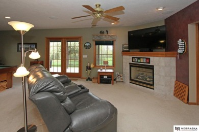 Beautiful all-brick ranch by Kinning Sydow featuring 4 bedrooms on Woodland Hills Golf Course in Nebraska - for sale on GolfHomes.com, golf home, golf lot
