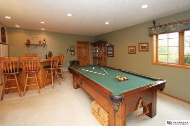 Beautiful all-brick ranch by Kinning Sydow featuring 4 bedrooms on Woodland Hills Golf Course in Nebraska - for sale on GolfHomes.com, golf home, golf lot