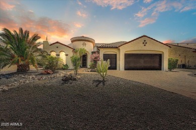 Live like you're on vacation every day in this stunning home on on Tuscany Falls At Pebble Creek in Arizona - for sale on GolfHomes.com, golf home, golf lot