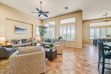 Live like you're on vacation every day in this stunning home on on Tuscany Falls At Pebble Creek in Arizona - for sale on GolfHomes.com, golf home, golf lot