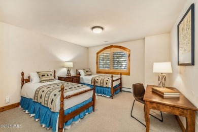 The delightful mountain residence in Beaver Creek, Colorado, is on Beaver Creek Golf Club in Colorado - for sale on GolfHomes.com, golf home, golf lot
