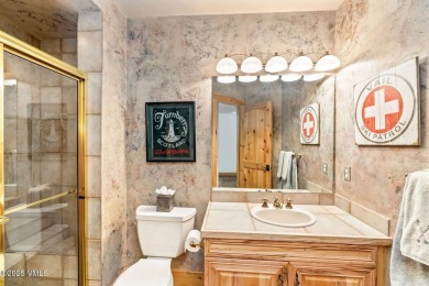 The delightful mountain residence in Beaver Creek, Colorado, is on Beaver Creek Golf Club in Colorado - for sale on GolfHomes.com, golf home, golf lot