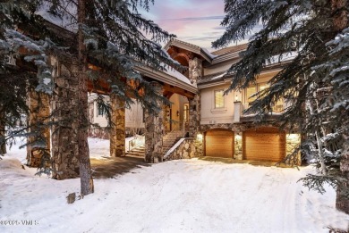 The delightful mountain residence in Beaver Creek, Colorado, is on Beaver Creek Golf Club in Colorado - for sale on GolfHomes.com, golf home, golf lot