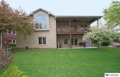 Beautiful all-brick ranch by Kinning Sydow featuring 4 bedrooms on Woodland Hills Golf Course in Nebraska - for sale on GolfHomes.com, golf home, golf lot