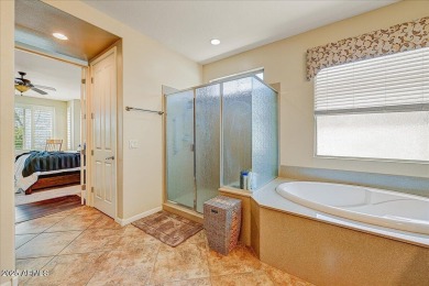 Live like you're on vacation every day in this stunning home on on Tuscany Falls At Pebble Creek in Arizona - for sale on GolfHomes.com, golf home, golf lot