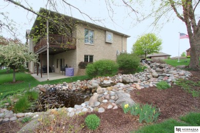 Beautiful all-brick ranch by Kinning Sydow featuring 4 bedrooms on Woodland Hills Golf Course in Nebraska - for sale on GolfHomes.com, golf home, golf lot