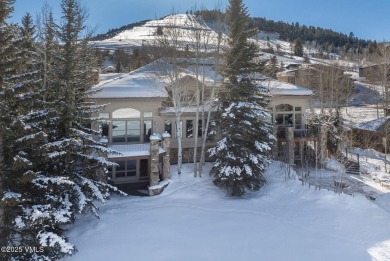 The delightful mountain residence in Beaver Creek, Colorado, is on Beaver Creek Golf Club in Colorado - for sale on GolfHomes.com, golf home, golf lot