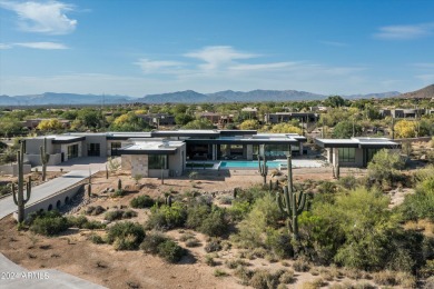 Award-winning architect C.P. Drewett designed this elegantly on The Estancia Club in Arizona - for sale on GolfHomes.com, golf home, golf lot