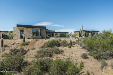 Award-winning architect C.P. Drewett designed this elegantly on The Estancia Club in Arizona - for sale on GolfHomes.com, golf home, golf lot