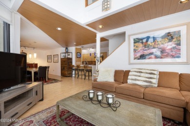 Spacious, updated townhome situated on the 11th tee box of the on Eagle Vail Golf Course in Colorado - for sale on GolfHomes.com, golf home, golf lot