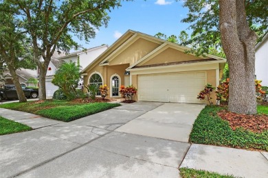 Welcome to 17728 Long Ridge Road, a beautifully maintained on Hunters Green Country Club in Florida - for sale on GolfHomes.com, golf home, golf lot