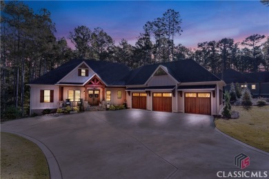 Live in luxury at this stunning lake access home, conveniently on Reynolds Lake Oconee - The Oconee in Georgia - for sale on GolfHomes.com, golf home, golf lot