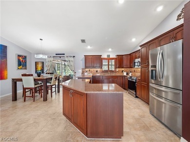 Welcome to your own private oasis! This charming 3-bedroom on Palmetto-Pine Country Club in Florida - for sale on GolfHomes.com, golf home, golf lot