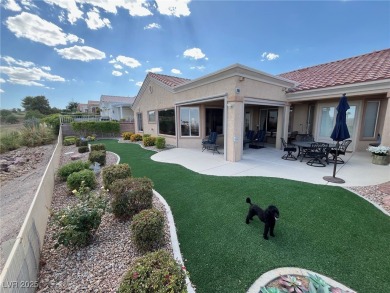 Custom Golf Course Gem with Strip Views. Expanded Model in the on Highland Falls Golf Club in Nevada - for sale on GolfHomes.com, golf home, golf lot