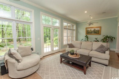 A stunning brick ranch style home with an inviting southern on Wachesaw Plantation Club in South Carolina - for sale on GolfHomes.com, golf home, golf lot