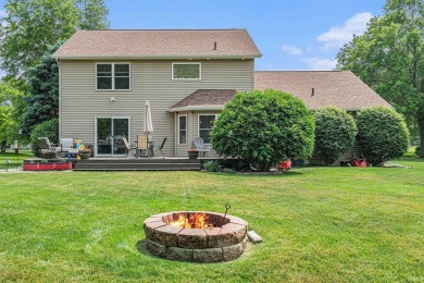 Spacious 5-Bedroom Home with Golf Course Views in Larimer Greens on Black Squirrel Golf Club in Indiana - for sale on GolfHomes.com, golf home, golf lot