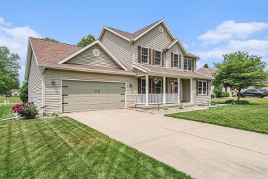 Spacious 5-Bedroom Home with Golf Course Views in Larimer Greens on Black Squirrel Golf Club in Indiana - for sale on GolfHomes.com, golf home, golf lot