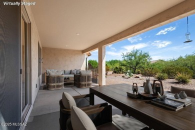 Welcome to this luxurious 2 bedroom plus den home nestled in a on Quail Creek Country Club  in Arizona - for sale on GolfHomes.com, golf home, golf lot