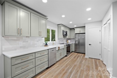 Love the look of NEW construction but want an established yard on Pine Lake Country Club in North Carolina - for sale on GolfHomes.com, golf home, golf lot