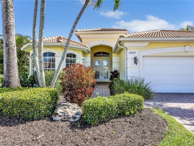 Positioned on one of the LARGEST pie shaped lots in Belle Lago on Estero Country Club in Florida - for sale on GolfHomes.com, golf home, golf lot