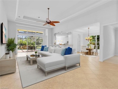 Positioned on one of the LARGEST pie shaped lots in Belle Lago on Estero Country Club in Florida - for sale on GolfHomes.com, golf home, golf lot