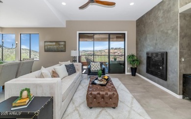 Offering panoramic views of the Red Mountain, dramatic sunsets on FireRock Country Club in Arizona - for sale on GolfHomes.com, golf home, golf lot