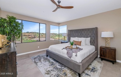 Offering panoramic views of the Red Mountain, dramatic sunsets on FireRock Country Club in Arizona - for sale on GolfHomes.com, golf home, golf lot