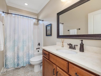 WOW! 3200 square feet, 5-bedroom, 4-bath home in popular on The Preserve At Jordan Lake Golf Club in North Carolina - for sale on GolfHomes.com, golf home, golf lot