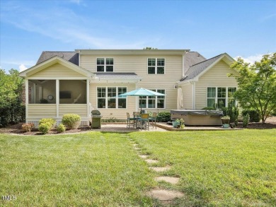 WOW! 3200 square feet, 5-bedroom, 4-bath home in popular on The Preserve At Jordan Lake Golf Club in North Carolina - for sale on GolfHomes.com, golf home, golf lot