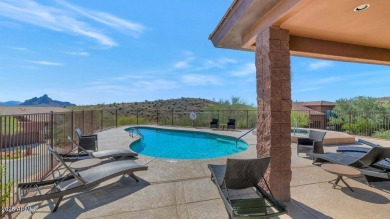 Offering panoramic views of the Red Mountain, dramatic sunsets on FireRock Country Club in Arizona - for sale on GolfHomes.com, golf home, golf lot