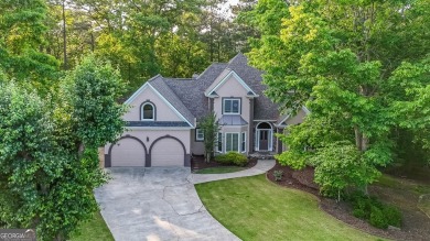 Stately custom European hard coat stucco traditional on on Canongate At Eagle Watch Golf Club in Georgia - for sale on GolfHomes.com, golf home, golf lot