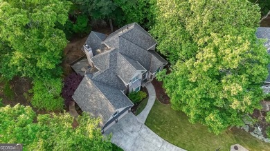 Stately custom European hard coat stucco traditional on on Canongate At Eagle Watch Golf Club in Georgia - for sale on GolfHomes.com, golf home, golf lot