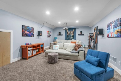 Welcome to this stunning 4,491 sq ft finished home located in on Sandy Pines Golf Course in Indiana - for sale on GolfHomes.com, golf home, golf lot
