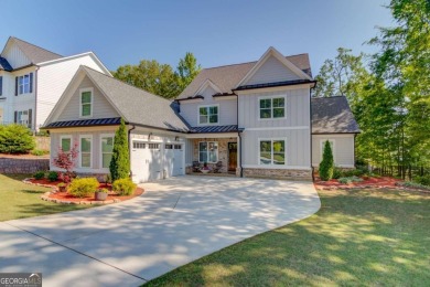 Gorgeous curb appeal for this home.  4 large bedrooms and 3.5 on Traditions of Braselton Golf Club in Georgia - for sale on GolfHomes.com, golf home, golf lot