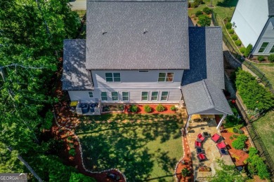 Gorgeous curb appeal for this home.  4 large bedrooms and 3.5 on Traditions of Braselton Golf Club in Georgia - for sale on GolfHomes.com, golf home, golf lot