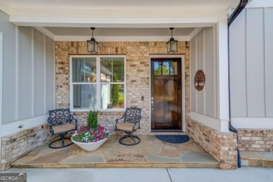 Gorgeous curb appeal for this home.  4 large bedrooms and 3.5 on Traditions of Braselton Golf Club in Georgia - for sale on GolfHomes.com, golf home, golf lot
