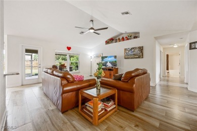 Welcome to your dream home in Cape Coral! This stunning on Palmetto-Pine Country Club in Florida - for sale on GolfHomes.com, golf home, golf lot