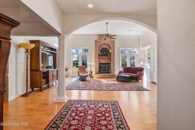 Experience luxury living in this exquisite home nestled in the on Sound Golf Links at Albemarle Plantation in North Carolina - for sale on GolfHomes.com, golf home, golf lot